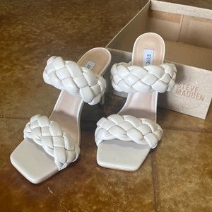 Steve Madden NEW Kenley Mule braided heels sz 8